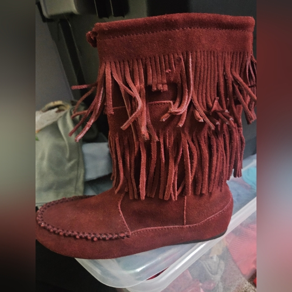 Minnetonka leather boots - Picture 3 of 4